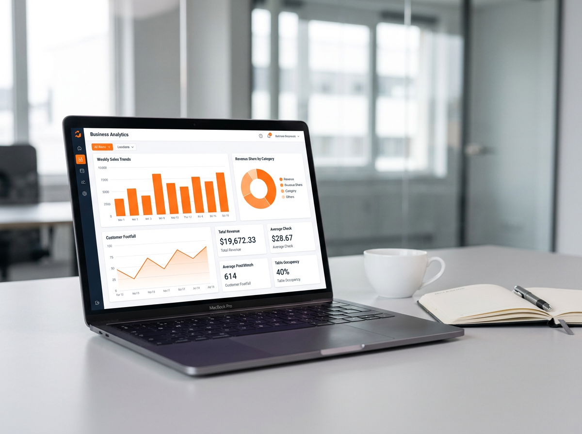 Tablero de analíticas financieras de Invosai.rest con gráficos y KPIs